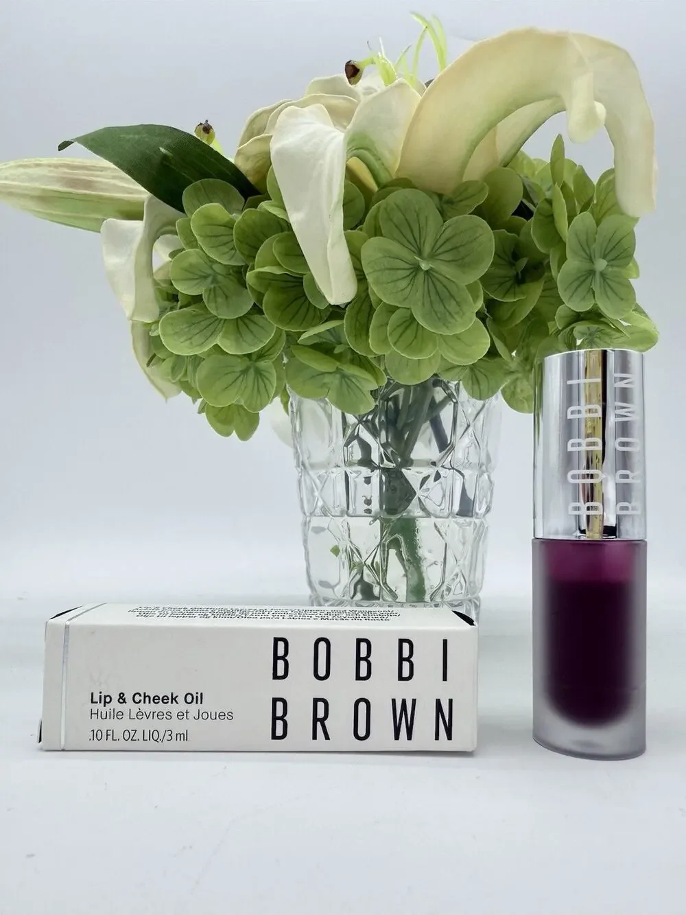 Bobbi Brown Lip & Cheek Oil In Exposed Full Size .10 Oz / 3ml